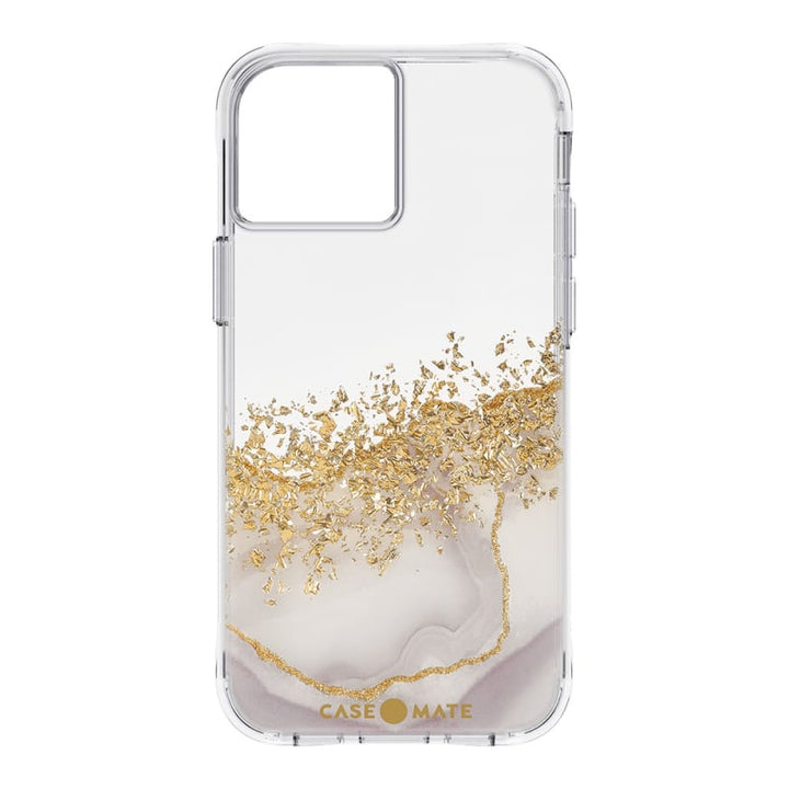 Case-Mate Karat Marble Case for iPhone 14 Plus (6.7") - White