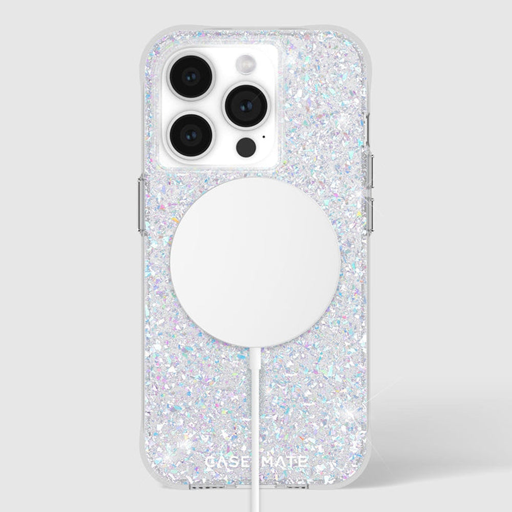 Case-Mate Twinkle MagSafe Case For iPhone 15 Pro - Iridescent