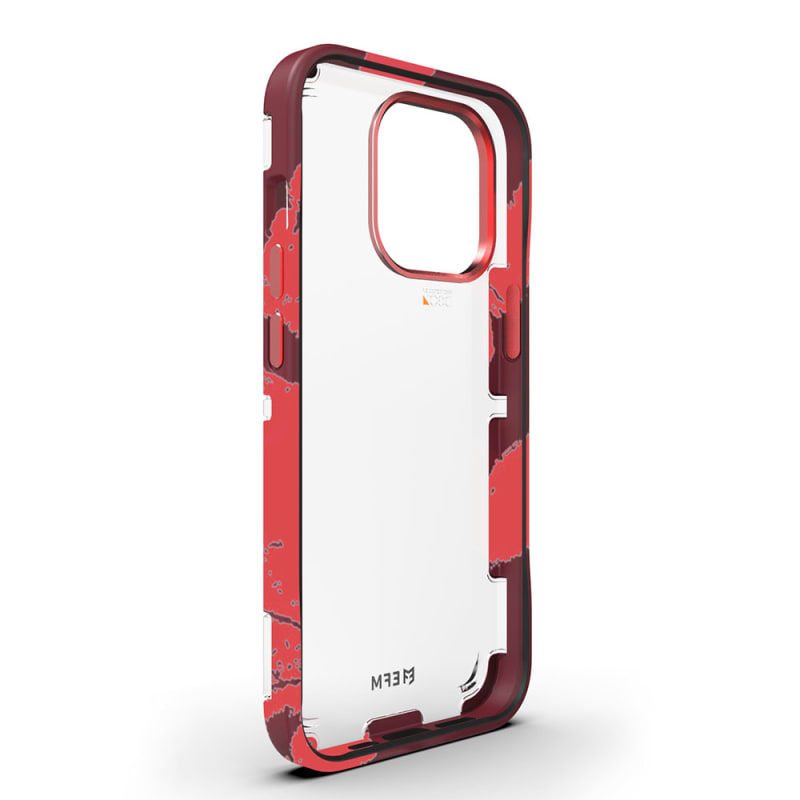 EFM Cayman Case Armour with D3O Crystalex for iPhone 13 Pro (6.1" Pro) - Thermo Fire