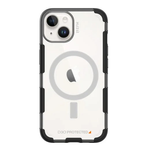 EFM Cayman Case Armour with Magsafe D3O 5G Signal Plus For iPhone 14 Plus (6.7") - Carbon