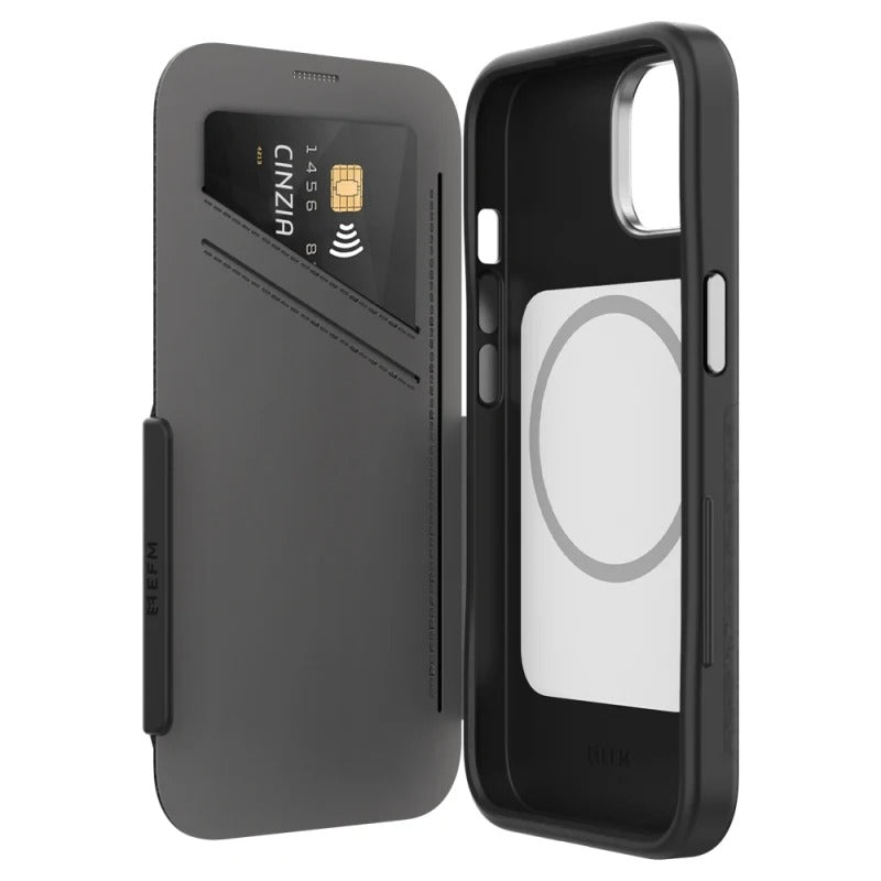 EFM Monaco Case Armour with ELeather and D3O 5G Signal Plus Technology for iPhone 14 Pro / 13 Pro