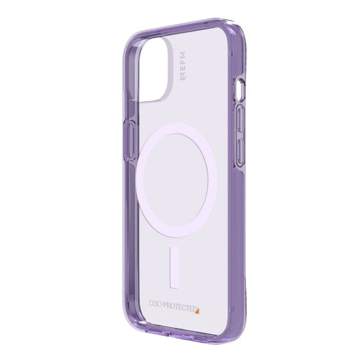 EFM Alta Case Magsafe Armour with D3O Crystalex For iPhone 13 (6.1")/iPhone 14 (6.1") - Purple