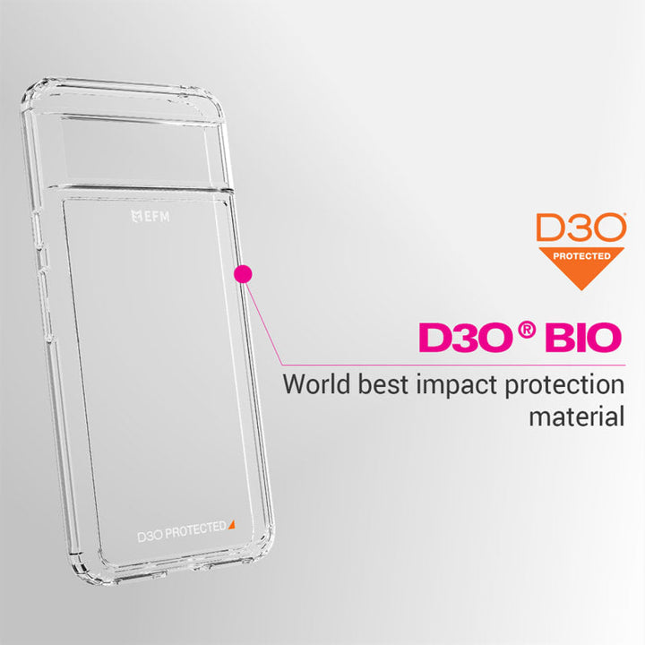 EFM Alta Case Armour with D3O BIO for Google Pixel 8 Pro - Clear