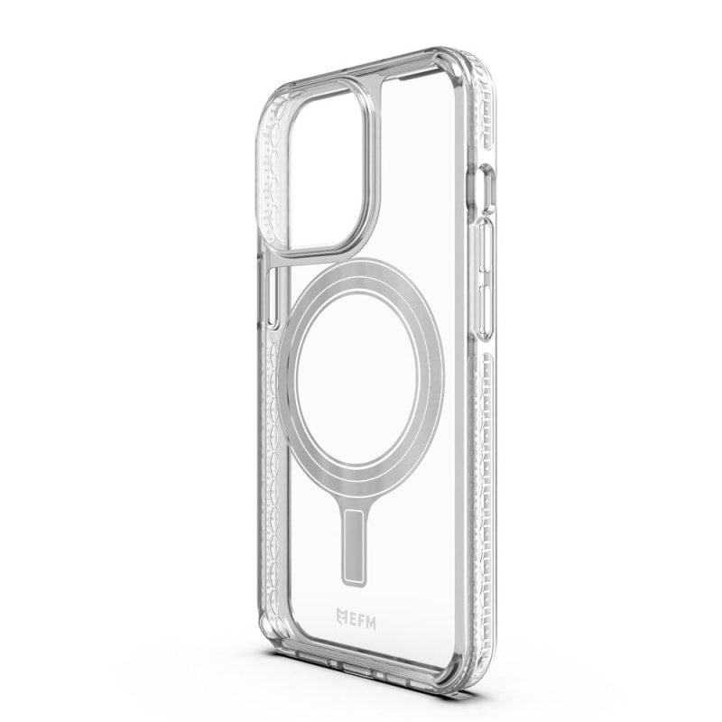 EFM Zurich Flux Case Armour Compatible with MagSafe for iPhone 13 Pro (6.1" Pro) - Frost Clear