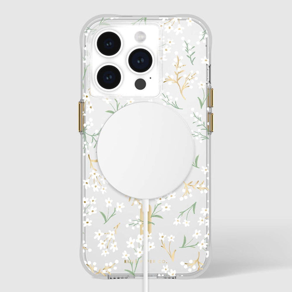 Case-Mate Rifle Paper Magsafe Case iPhone 15 Pro - Petite Fleurs