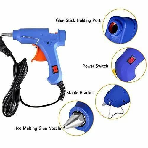 HOT MELT GLUE GUN TRIGGER ADHESIVE WITH STICKS REPAIR KIT FOR USE