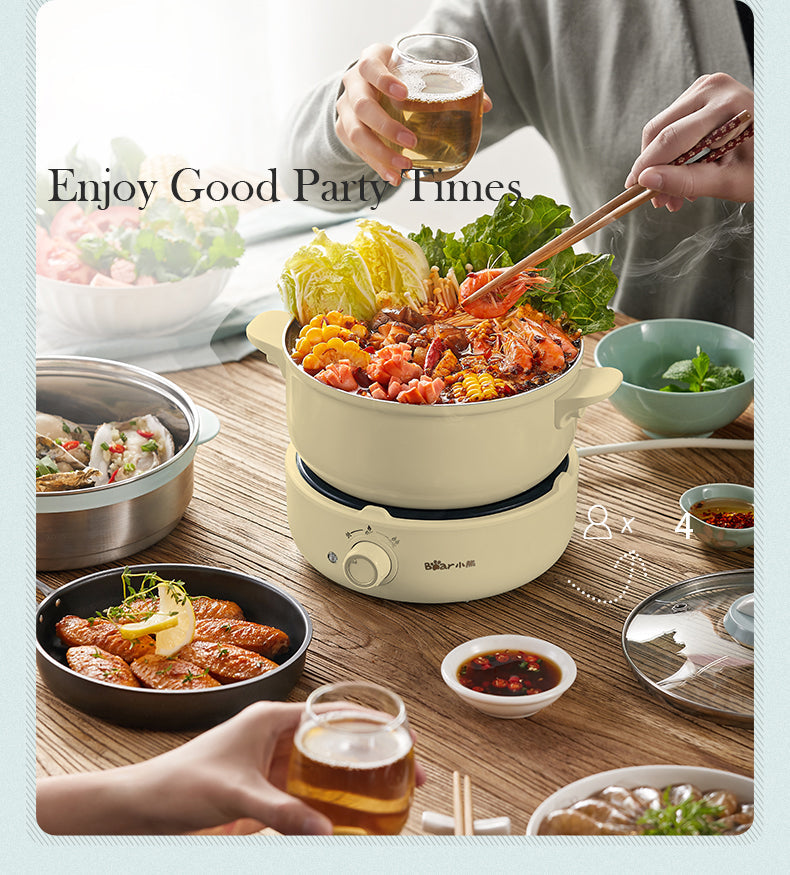 BEAR Multifunction Cooking Pot Hot Pot DHG-B25Z1