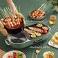 BEAR Multi-functional 2-in-1 Cooking Hot Pot And Griddle Barbecue Machine DKL-C15L1