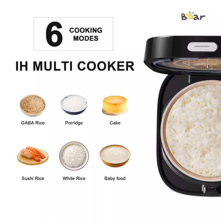 BEAR 4 Litre Intelligent Power Heating Rice Cooker DFB-Q40R5