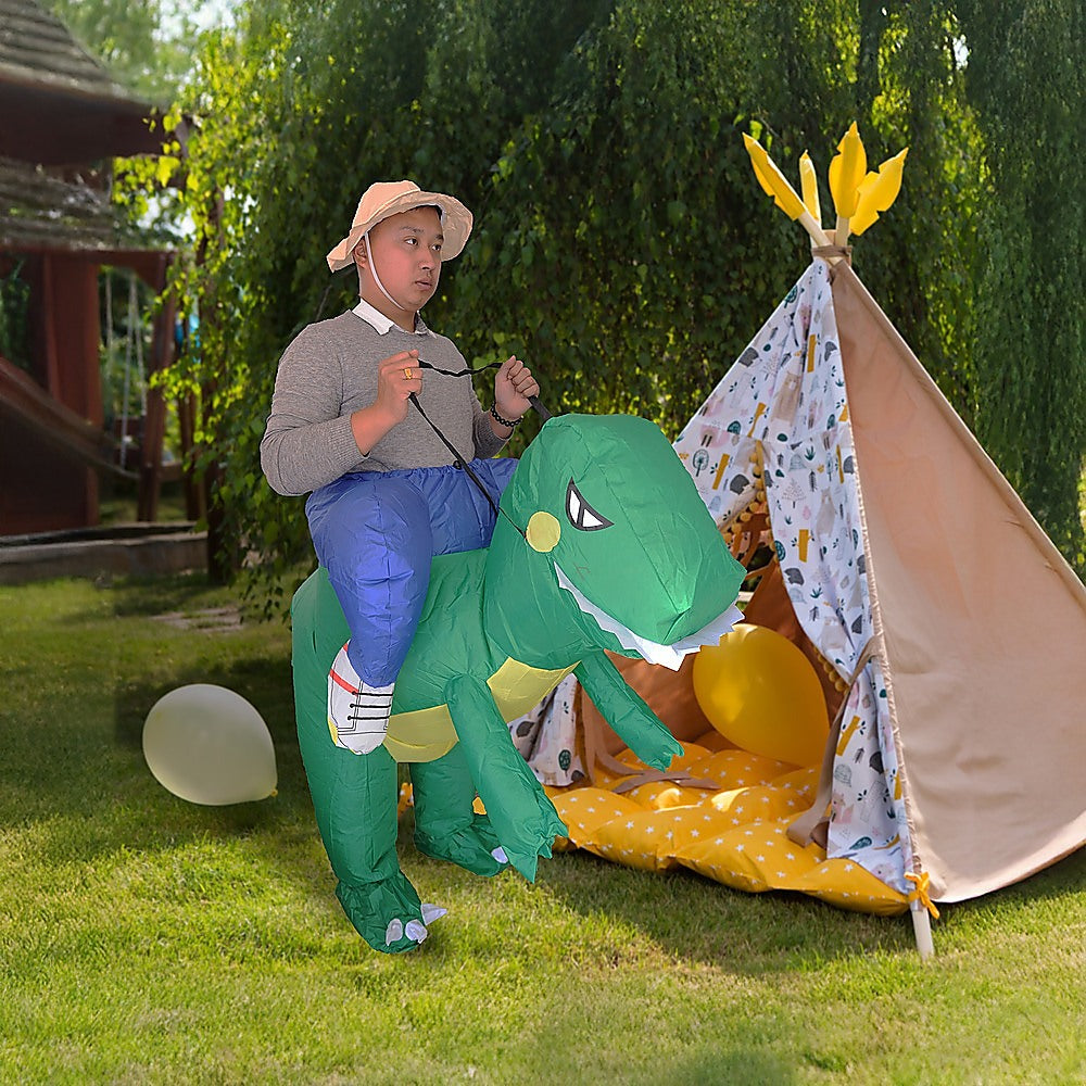 DINO Fancy Dress Inflatable Suit -Fan Operated Costume