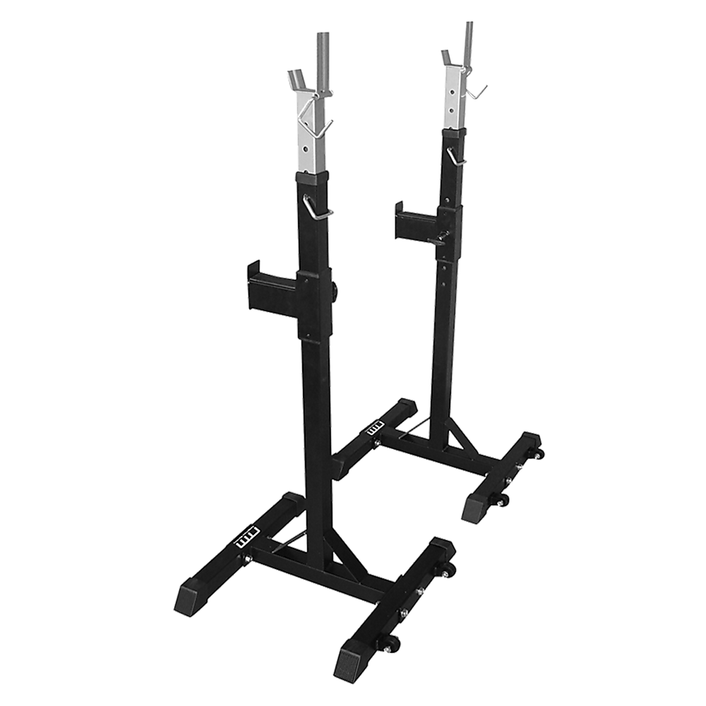 Squat Rack Stand Pair Bench Press Weight Lifting Barbell