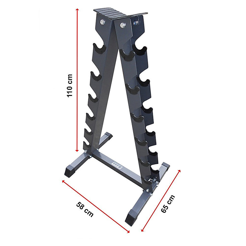 Steel Vertical Dumbbell Rack Weight Stand