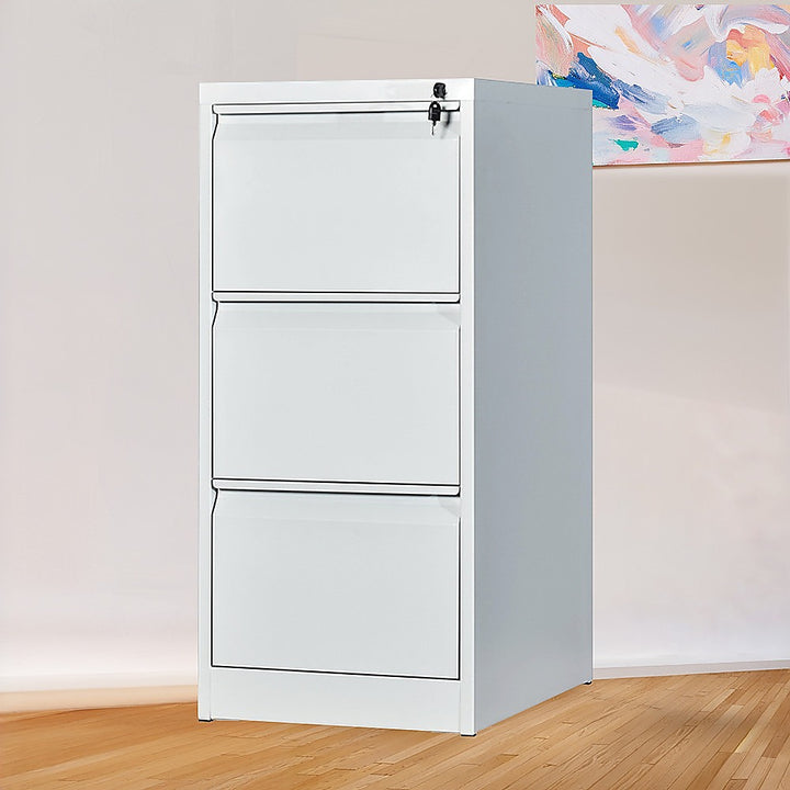 3-Drawer Shelf Office Gym Filing Storage Locker Cabinet