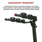 3 Bicycle Bike Rack Hitch Mount Carrier Car