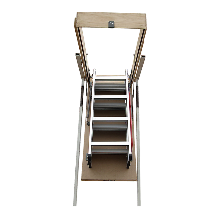 Deluxe Aluminium Attic Loft Ladder - 2700mm to 3050mm