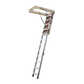 Deluxe Aluminium Attic Loft Ladder - 2700mm to 3050mm