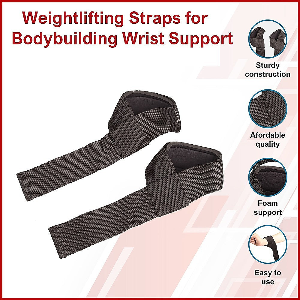 Weightlifting Straps Bodybuilding Wrist Support