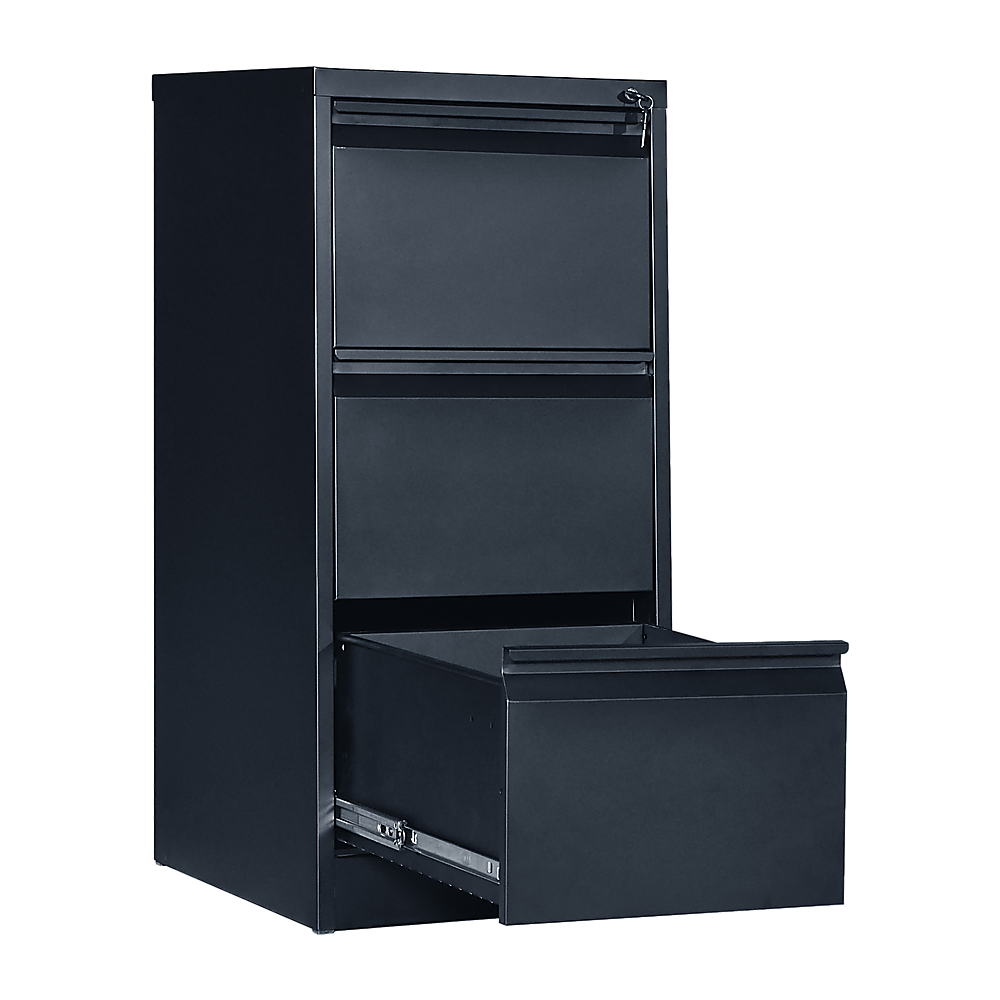 3-Drawer Shelf Office Gym Filing Storage Locker Cabinet