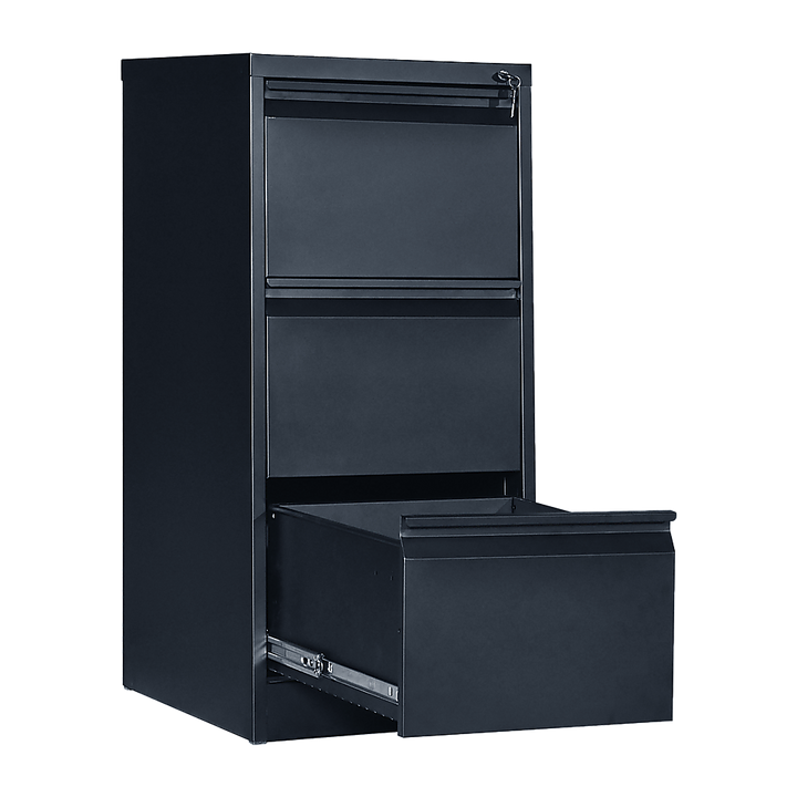 3-Drawer Shelf Office Gym Filing Storage Locker Cabinet