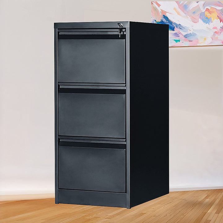 3-Drawer Shelf Office Gym Filing Storage Locker Cabinet