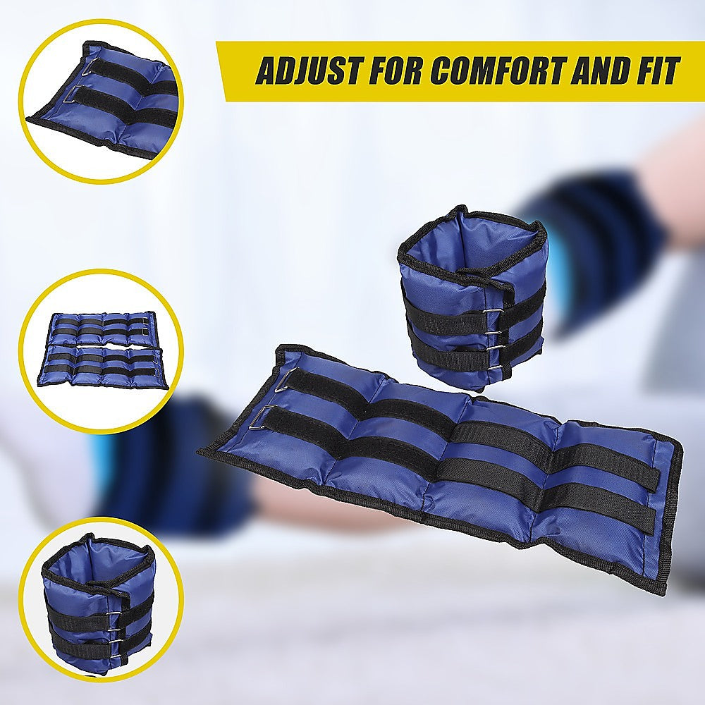 5kg Adjustable Ankle/Wrist Weight Straps