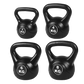 4pcs Exercise Kettle Bell Weight Set 20KG