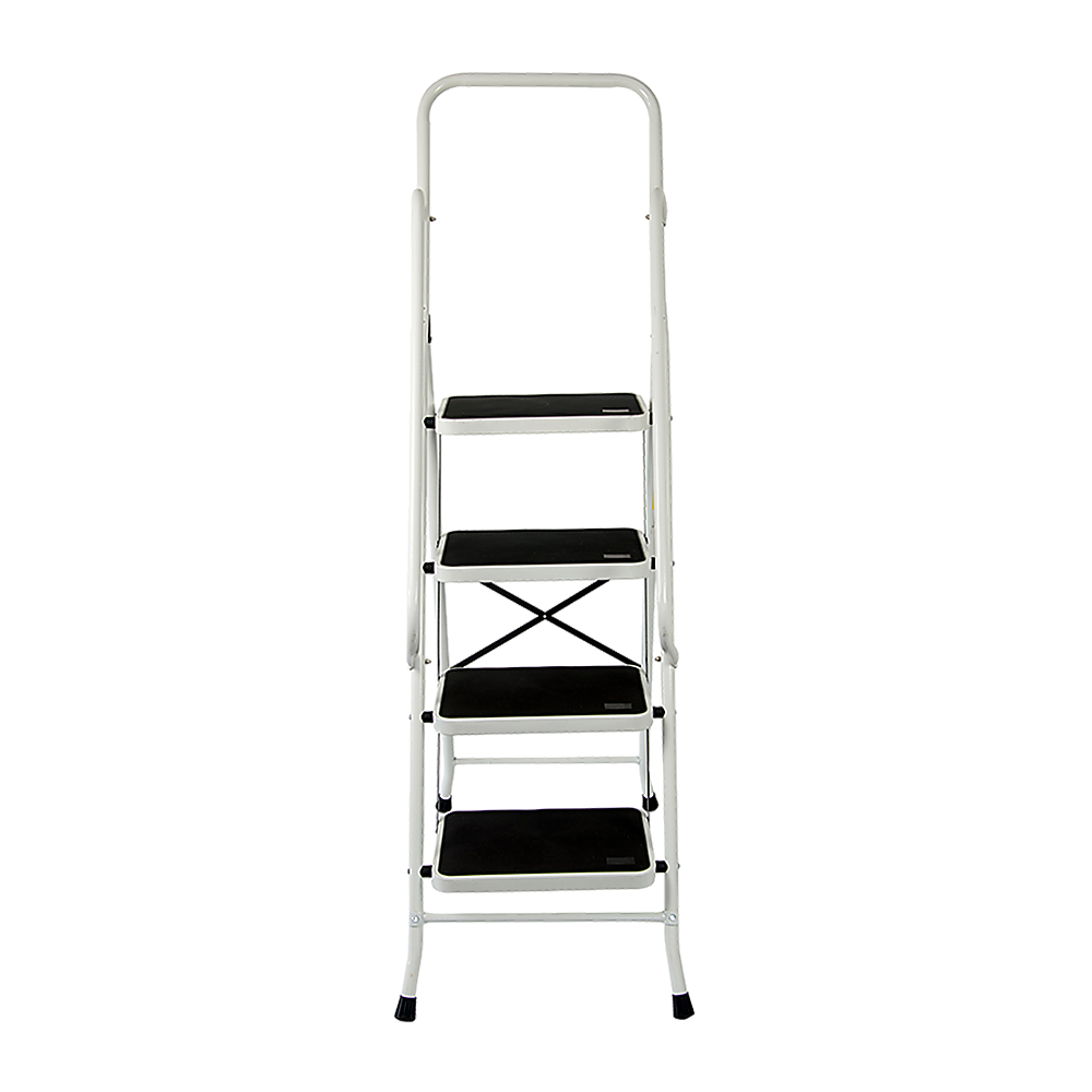 Foldable Non Slip 4 Step Steel Ladder