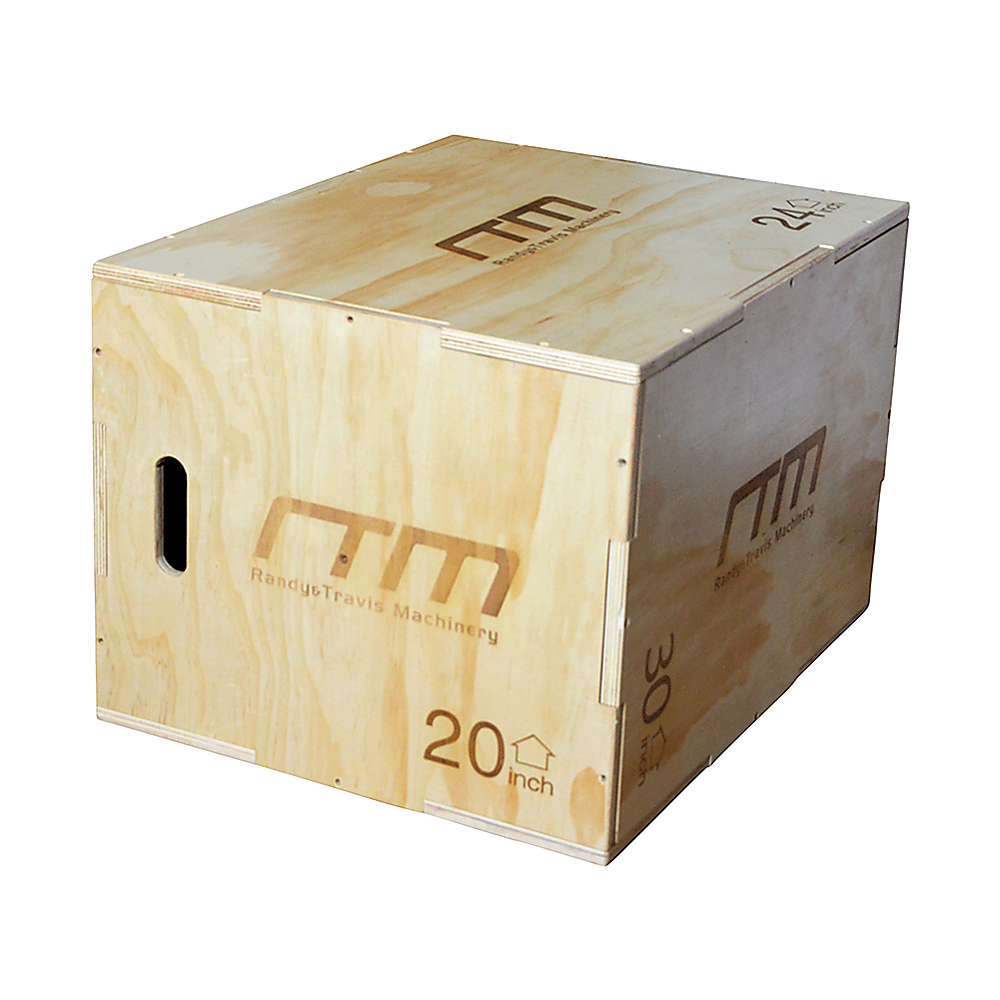 3 IN 1 Wood Plyo Games Plyometric Jump Box