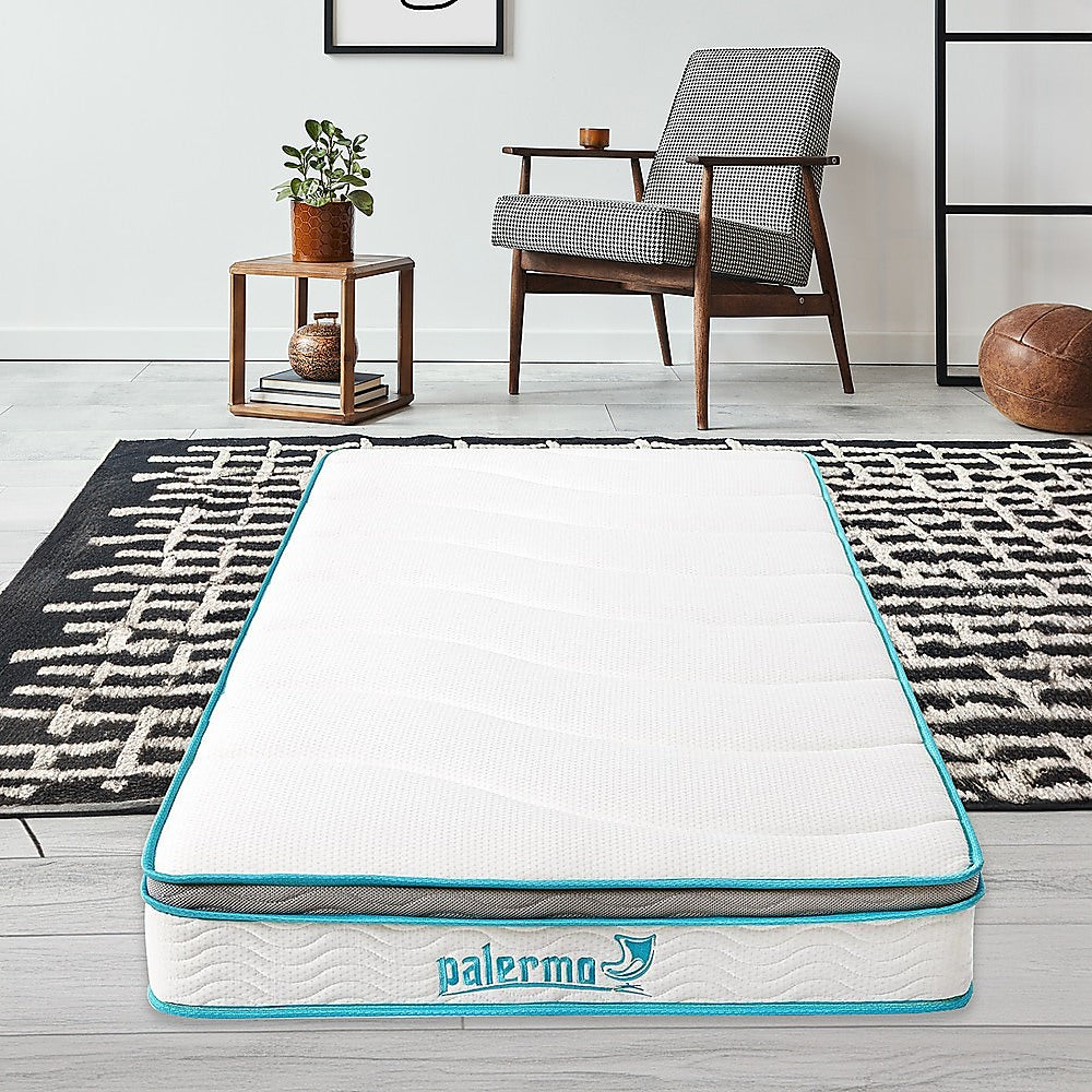 Palermo Single 20cm Memory Foam and Innerspring Hybrid Mattress