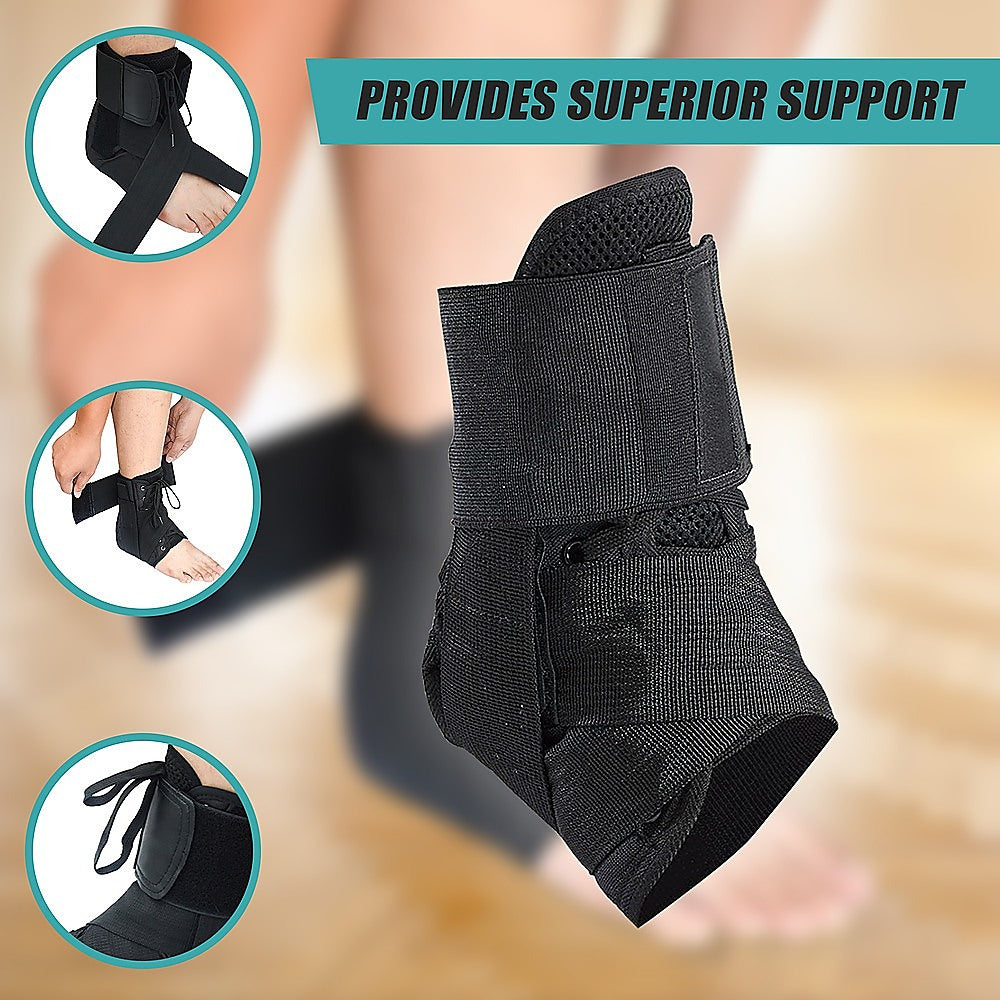 Ankle Brace Stabilizer - Ankle sprain & instability - LARGE