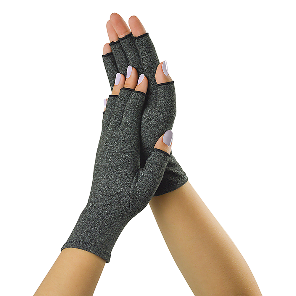 Arthritis Gloves Compression Joint Finger Hand Wrist Support Brace - Large