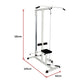 Home Fitness Multi Gym Lat Pull Down Workout Machine Bench Exercise