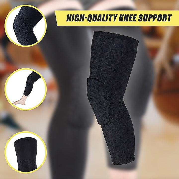 Knee Sleeve Guard Support Brace Sport Compression Calf Running