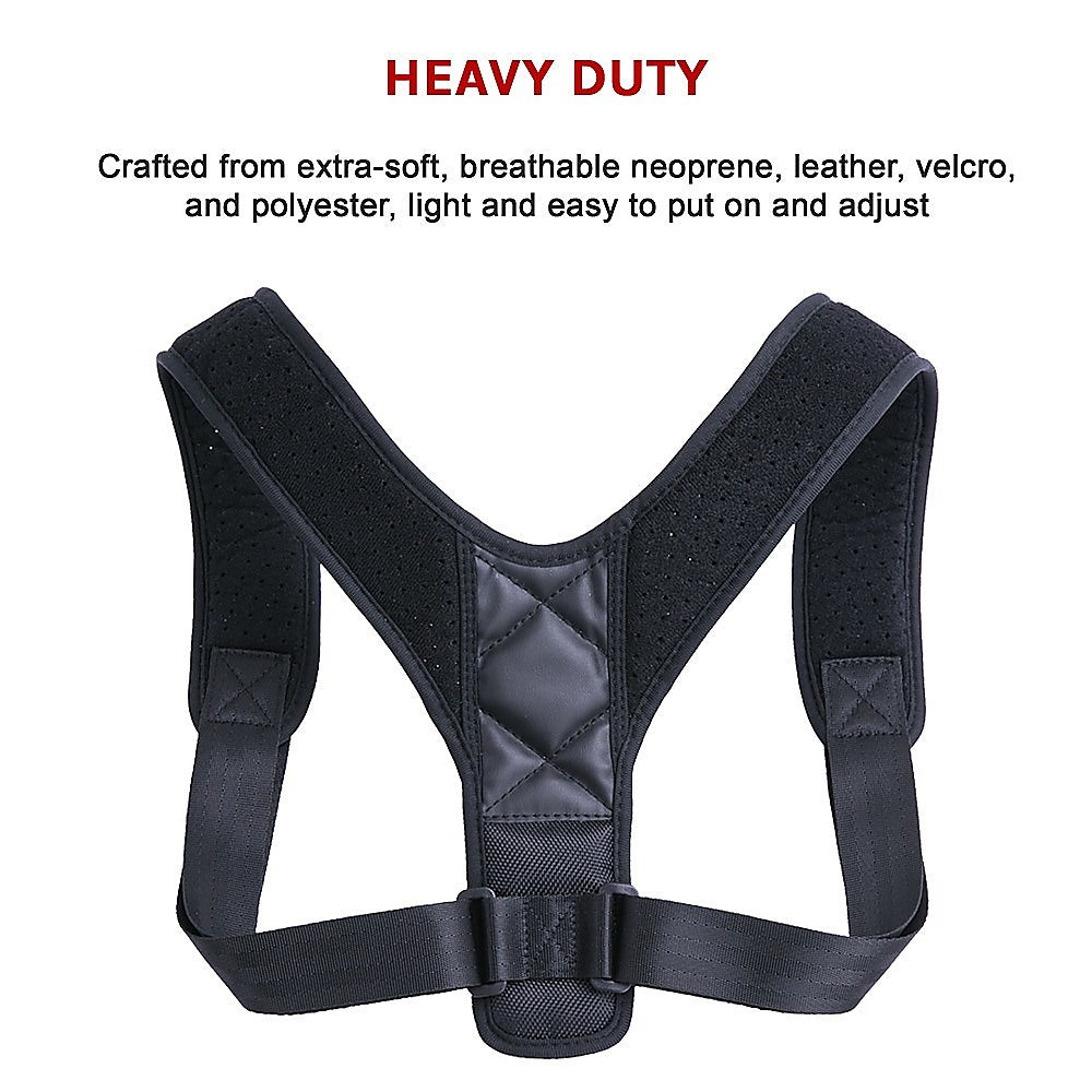 Posture Clavicle Support Corrector Back Straight Shoulders Brace Strap Correct