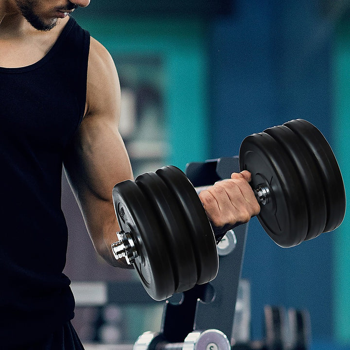 35KG Dumbbell Adjustable Weight Set