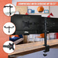 Dual LCD Monitor Desk Mount Stand Adjustable Fits 2 Screens Up To 27"