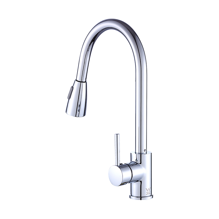 Basin Mixer Pull-Down Tap Faucet -Kitchen Laundry Bathroom Sink