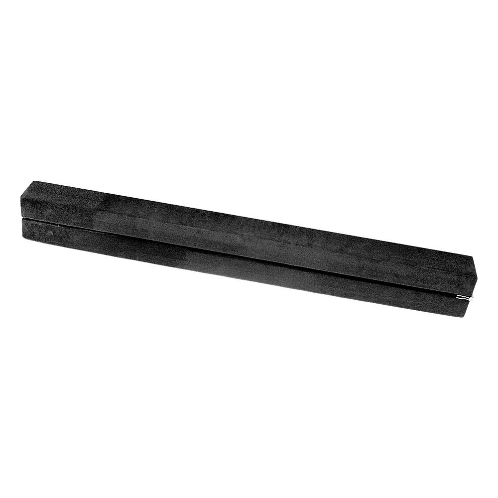 2.2m Gymnastics Folding Balance Beam Black Synthetic Suede