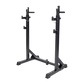 Commercial Squat Rack Adjustable Pair Fitness Exercise Weight Lifting Gym Barbell Stand