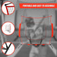 Portable Baseball Training Net Stand Softball Practice Sports Tennis