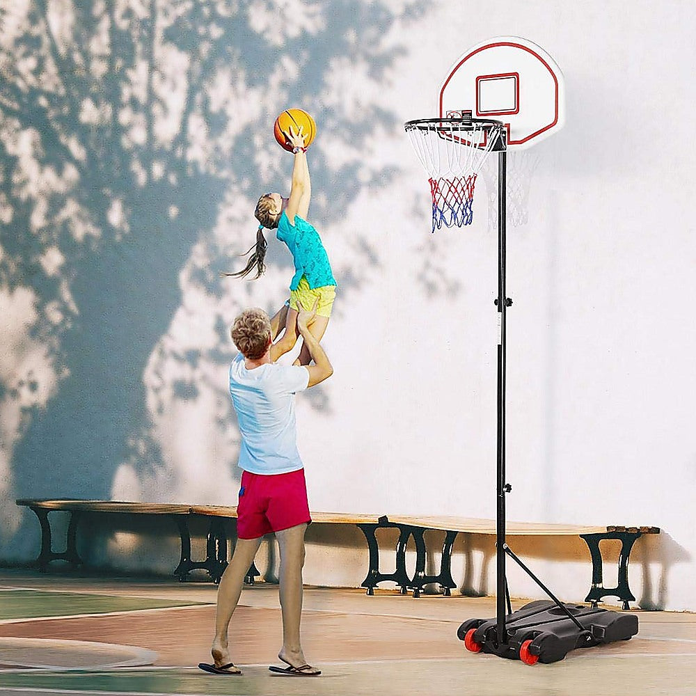 Basketball Ring Hoop Height Adjustable Portable Set