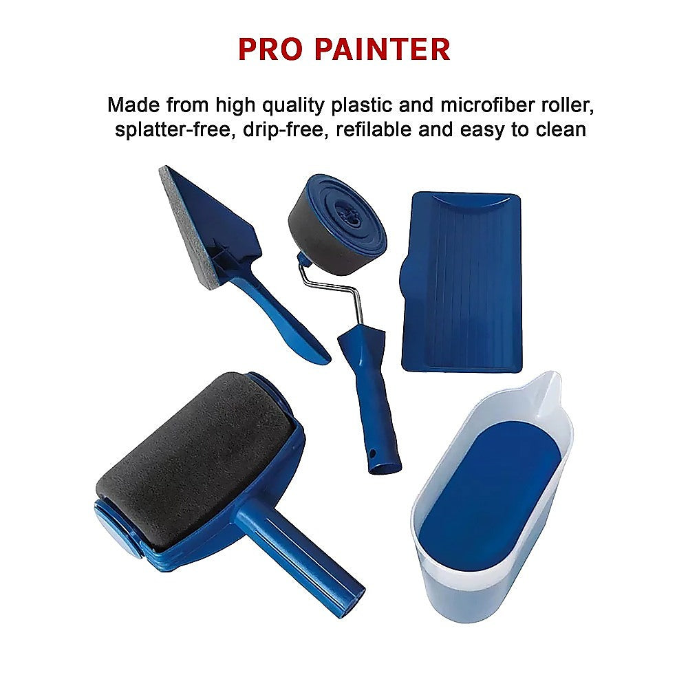 Paint / Painting Set Self-Contained Drip Splatter Roller