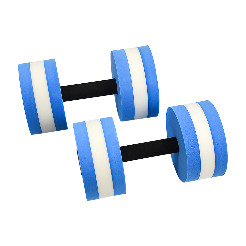 2x Water Aerobics Dumbbell EVA Aquatic Barbell Aqua Fitness