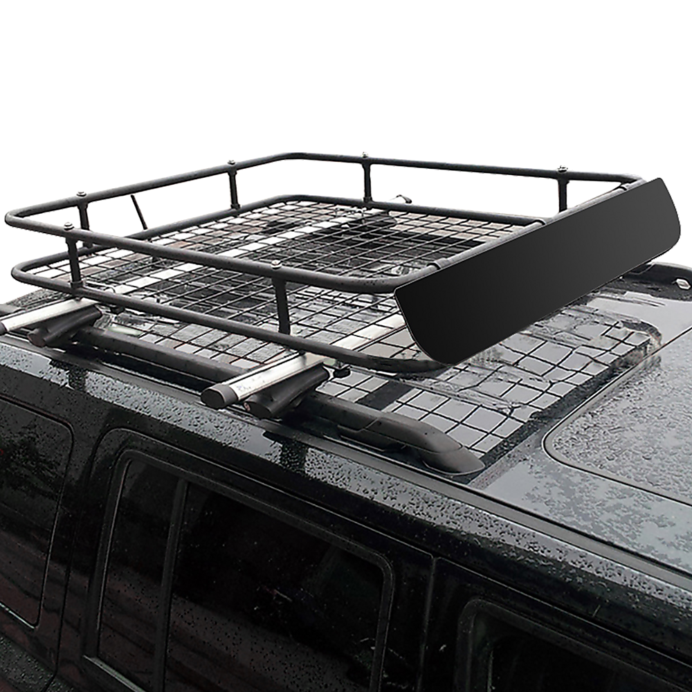 Universal Roof Rack Basket - Car Luggage Carrier Steel Cage Vehicle Cargo