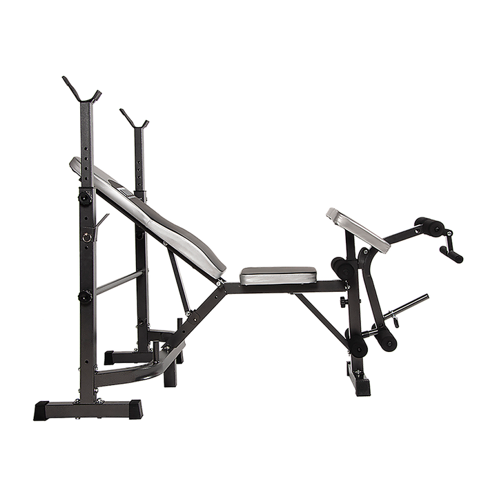 Multi Station Home Gym Weight Bench Press Leg Equipment Set Fitness Exercise