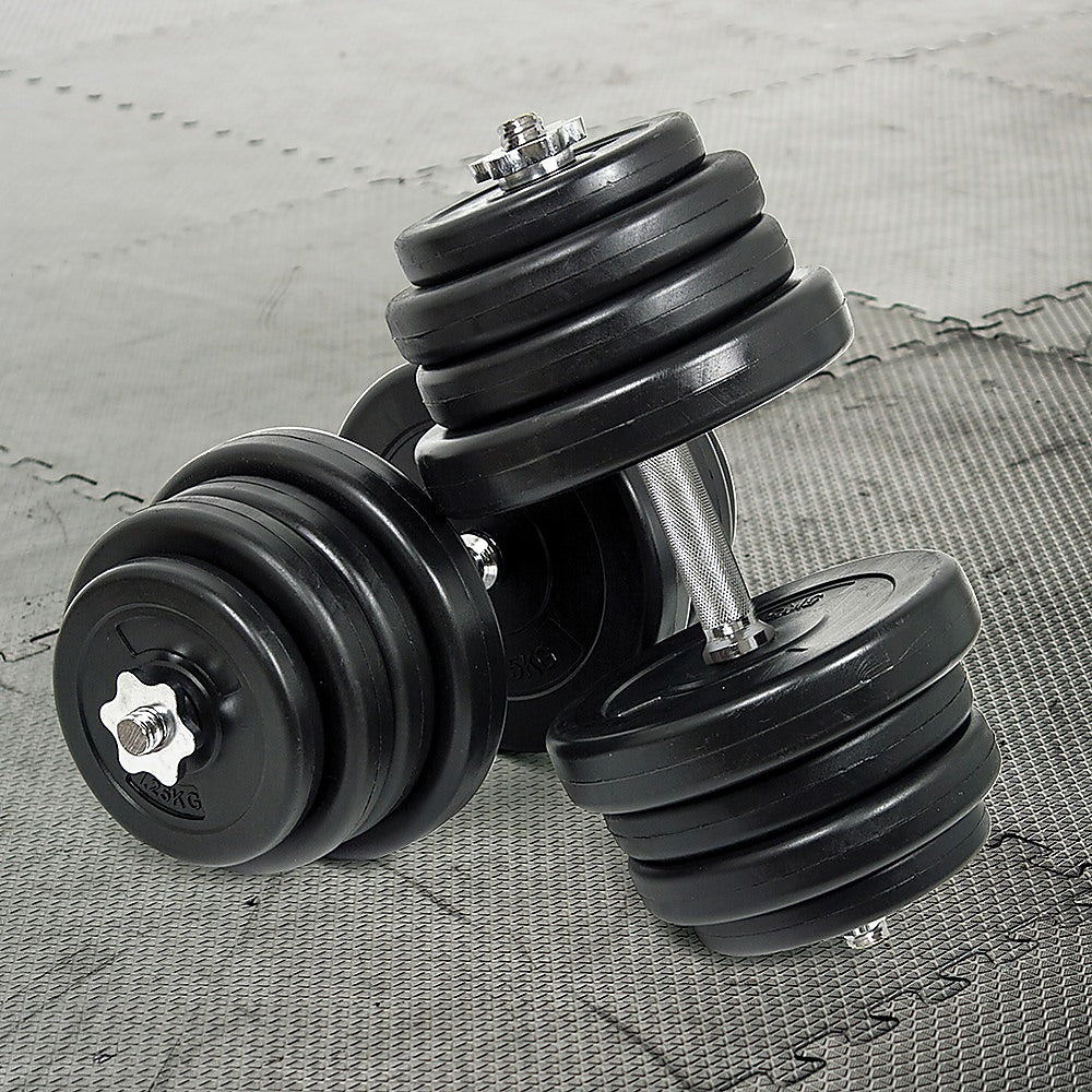 50KG Dumbbell Adjustable Weight Set