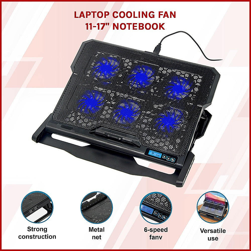 Laptop Cooling Fan 11-17" Notebook