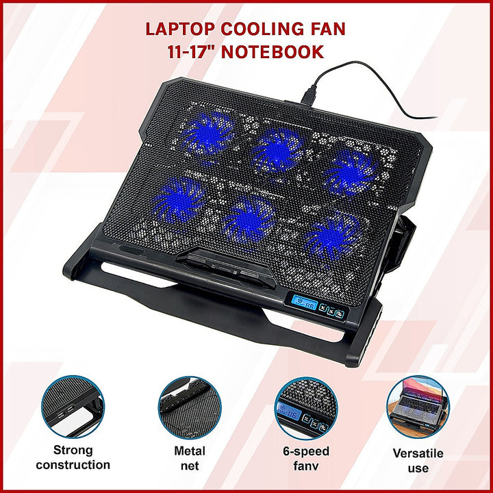 Laptop Cooling Fan 11-17" Notebook