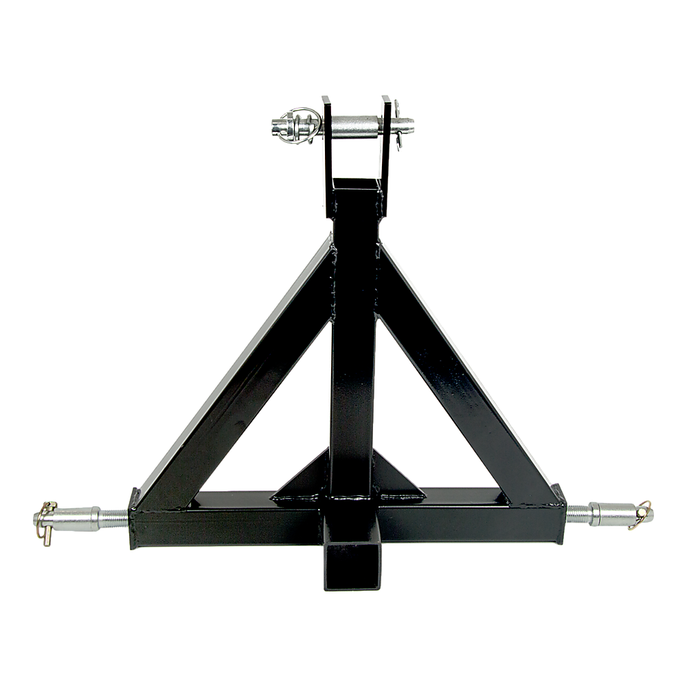 Heavy Duty Steel 3 Point 2" Trailer Hitch Receiver Tow Drawbar For Cat 1 Tractor