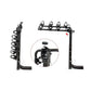 Premium 4-Bike Carrier Rack Hitch Mount Swing Down Bicycle Rack W/ 2" Receiver